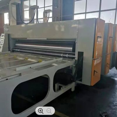 impresora semi automática Slotter 30kw de Flexo de la máquina de 2600m m que corta con tintas