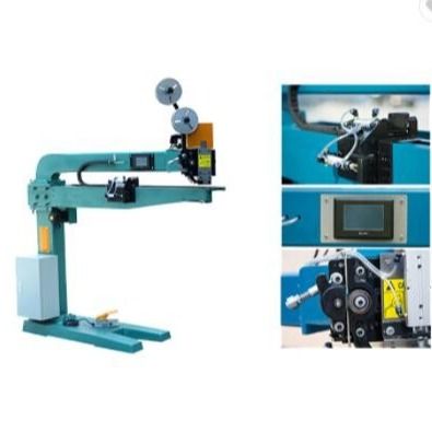 máquina de costura ISO9001 de la caja del cartón del manual de 1600m m
