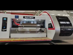 Máquina de caja de cartón corrugado troqueladora rotativa eléctrica