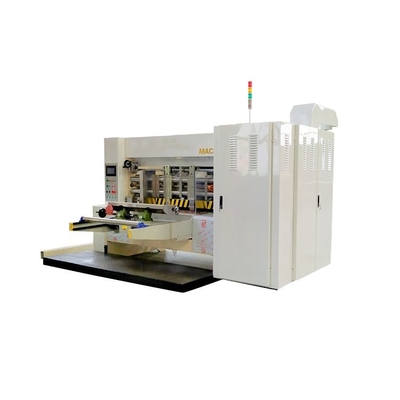 Máquina acanalada automática de la fabricación de cajas que ranura para 3 capas