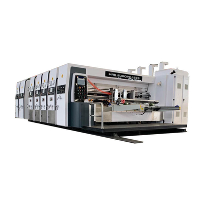 Precisión de alta velocidad automática que imprime ranurando los colores de la máquina que cortan con tintas 4 rotatorios