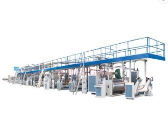 Cadena de producción de la cartulina acanalada de 5 capas máquina de fabricación de cartón del papel de la caja 2000m m