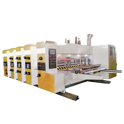 Impresora automática Slotter Strapline Plc de Gluer 18m m Flexo de la carpeta