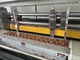 Máquina automática de ranurado e impresión flexográfica de cajas de pizza