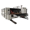la máquina de la fabricación de cajas de la pizza de 1200*2600m m que ranuraba la máquina que cortaba con tintas automatizó