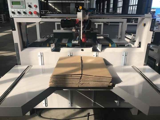 Carpeta de pegamento de pegamento automático caja corrugada máquina de fabricación de 2800mm impulsado neumático