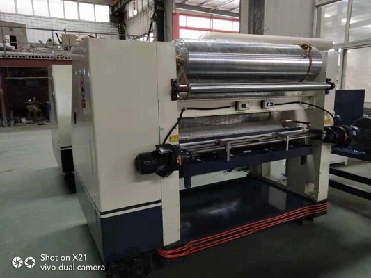 Máquina de fabricación de cajas de cartón corrugado con flauta PLC