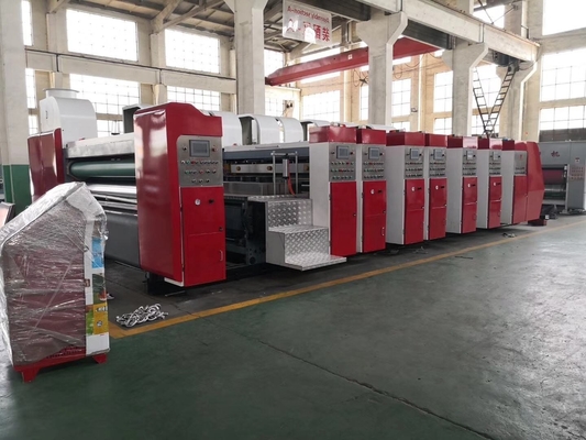 Máquina de cajas de cartón corrugado de la impresora Flexo Slotter