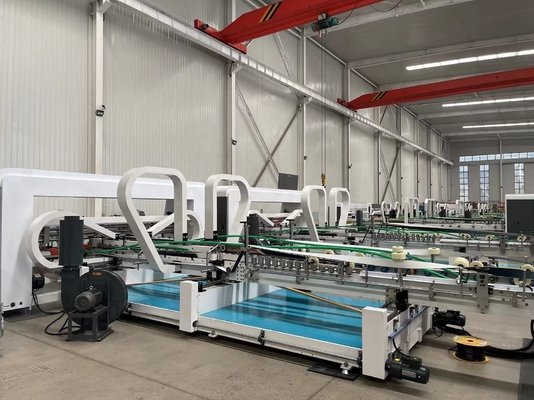 Máquina automática de costura de carpetas de cartón corrugado