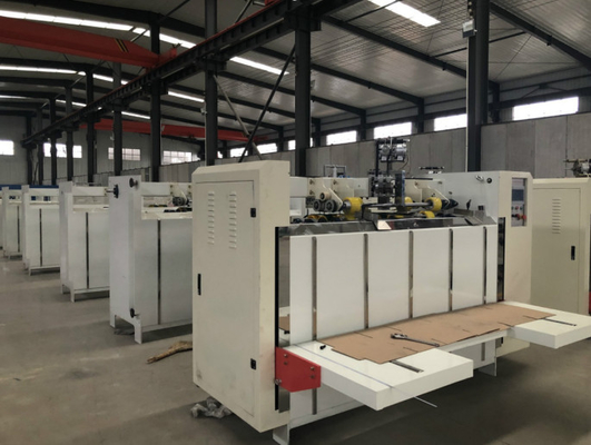 Máquina de caja de cartón ondulado de costura y grapadora semiautomática