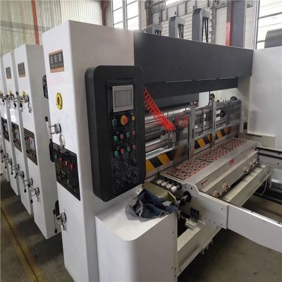 Impresora Flexográfica Computarizada Troqueladora Fabricación de Cajas de Cartón Corrugado