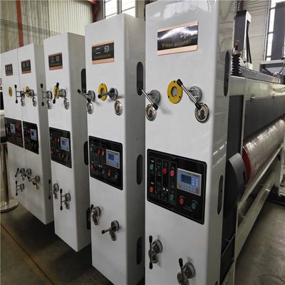 Impresora Ranuradora Troqueladora Flexo Producción de Embalaje Personalizada