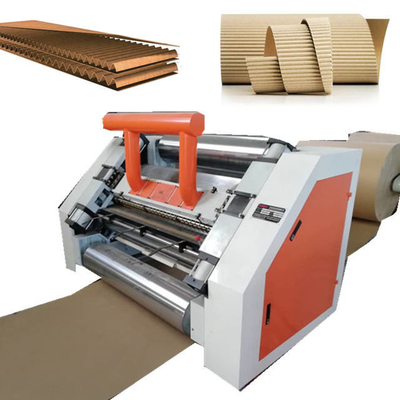 Máquina corrugada automática con una sola cara para cajas de cartón de 1600 mm