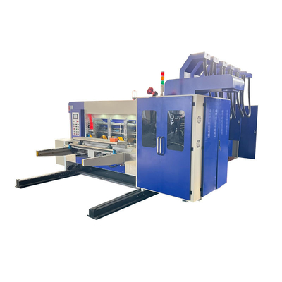 Máquina de impresión flexo de 4 colores totalmente automática para cajas de cartón onduladas