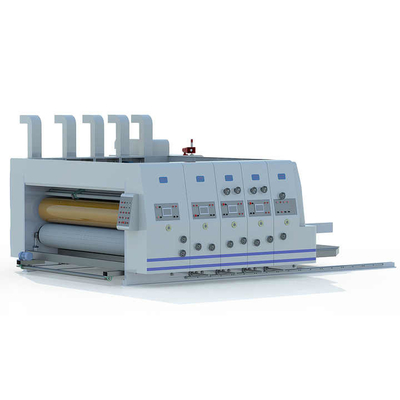 Impresora de cartón Flexo Slotter Cortador de matriz 4 Color Informatizado