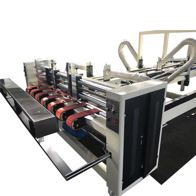 Máquina Automática de Pegado y Cosido para Cajas de Cartón Corrugado