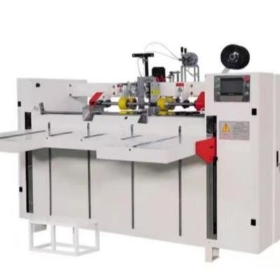 Caja semi automática del cartón de la máquina de la grapadora del PLC que cose 60hz