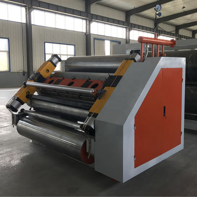 Máquina acanalada automática conducida neumática de la caja del cartón del solo Facer de 1600m m
