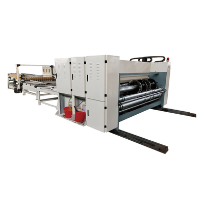 Borde de ataque que alimenta la máquina de Slotter Die Cutter de la impresora de Flexo de 4 colores