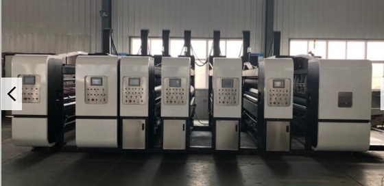 Impresora Slotter Machine 180pcs/Min de Flexo del color de la caja una de la fruta de la pizza