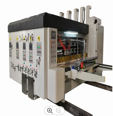 velocidad automática de la máquina del apilador de Slotter Die Cutter de la impresora de color 380v 3