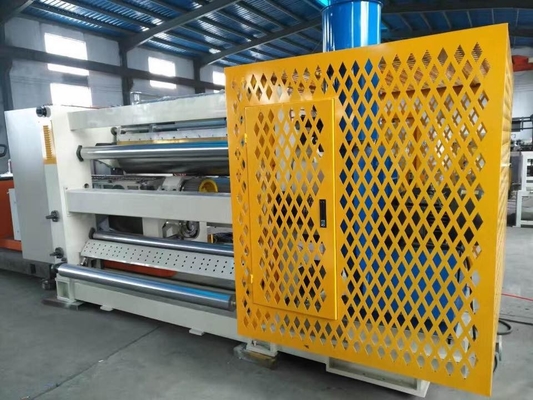 3 línea de la producción de la cartulina acanalada de la capa 1600m m automática