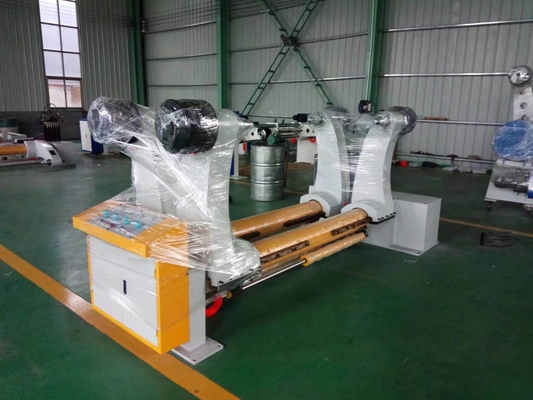 El rollo de molino eléctrico acanaló la máquina 100m/Min conducido neumático de la caja del cartón